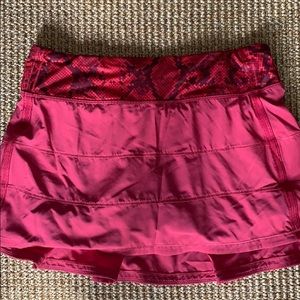LULULEMON tennis skirt